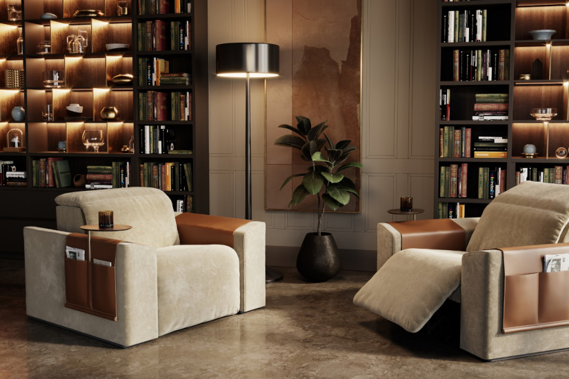 Divano Reclinabile Kubrik Vismara Design - 5