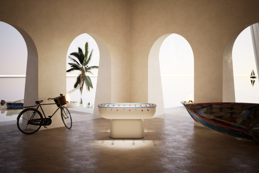 Table de baby-foot Oskar Vismara Design - 3