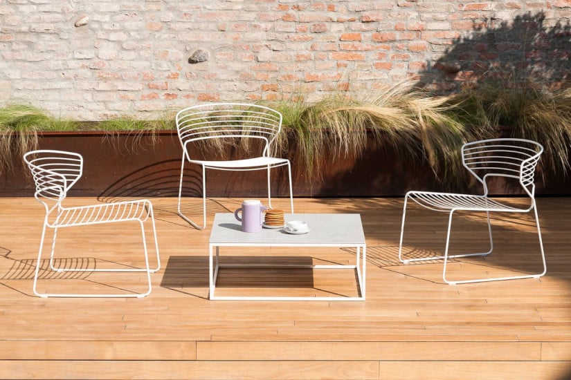 Helsinki 15 Outdoor Small Table Desalto - 4