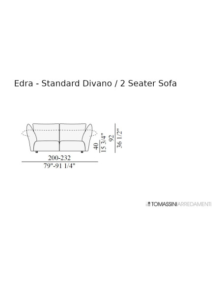 Standard Sofa Edra - 10