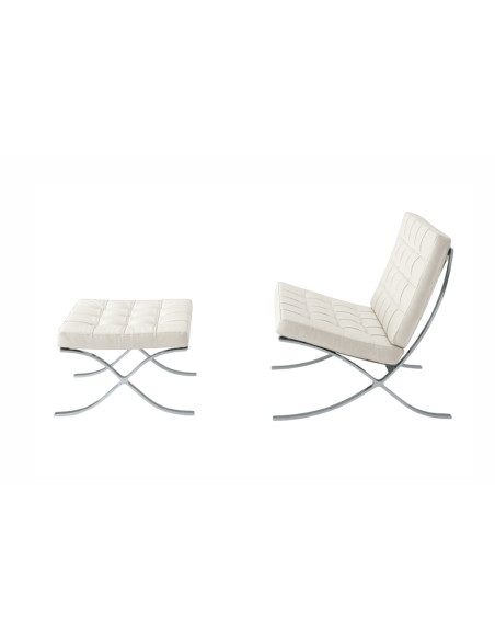 Barcelona Armchair by Mies Van Der Rohe Alivar - 3