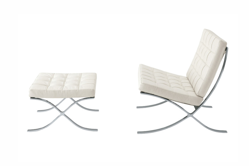 Fauteuil Barcelona par Mies Van Der Rohe Alivar - 3