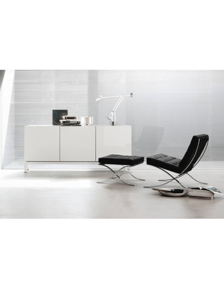 Fauteuil Barcelona par Mies Van Der Rohe Alivar - 5