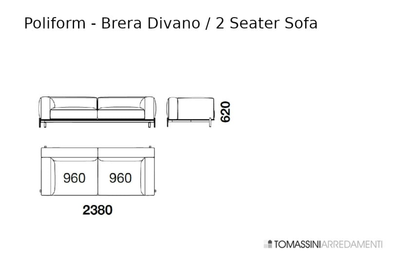 Divano Brera Poliform - 8
