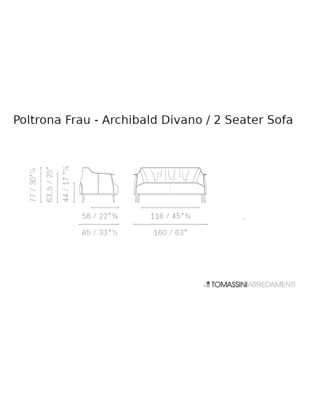 Canapé Archibald Poltrona Frau - 5