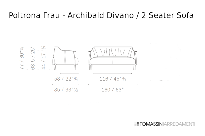 Canapé Archibald Poltrona Frau - 5