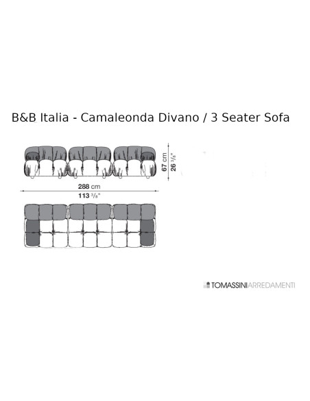 Divano Camaleonda B&B Italia - 7