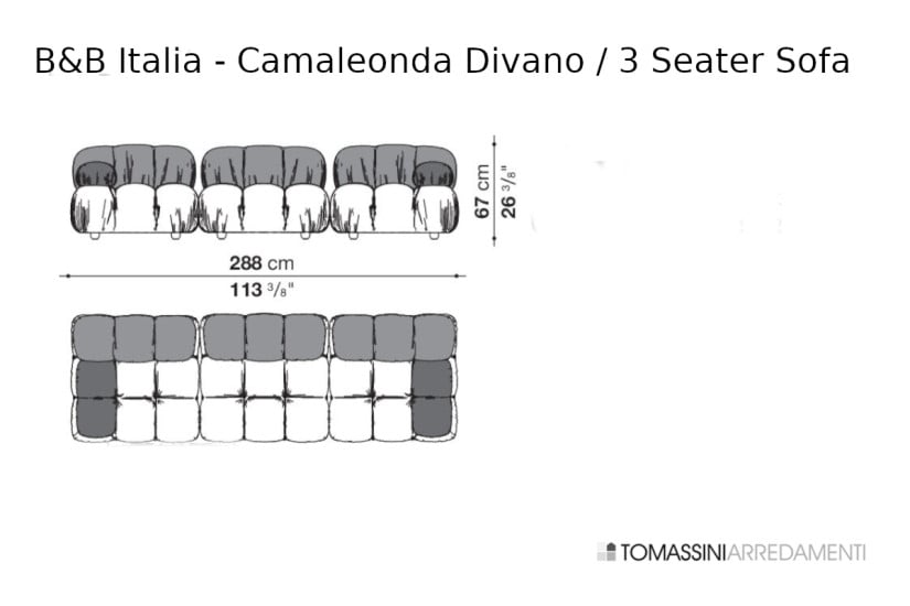 Camaleonda Sofa B&B Italia - 7