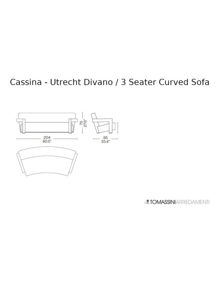 Canapé Utrecht Cassina - 6