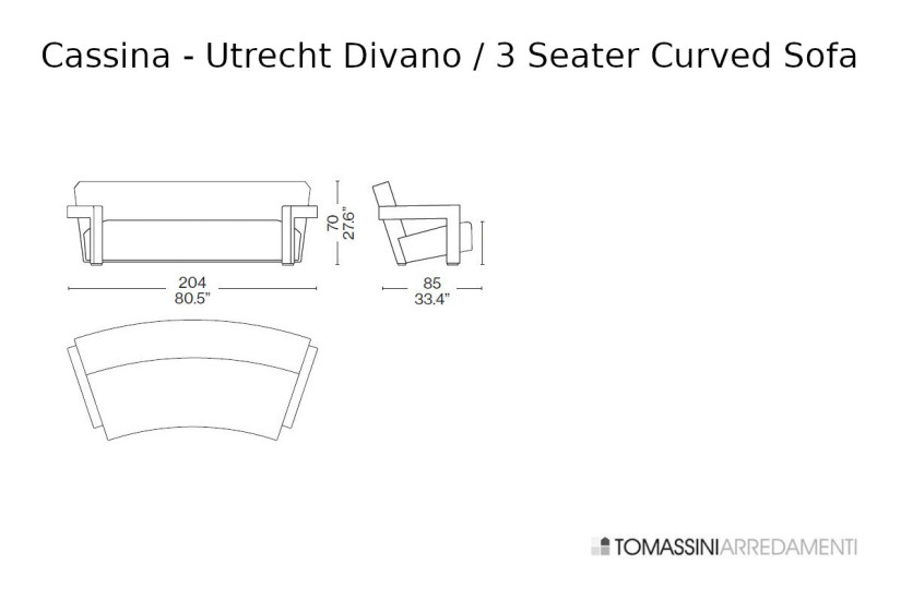 Utrecht Sofa Cassina - 6