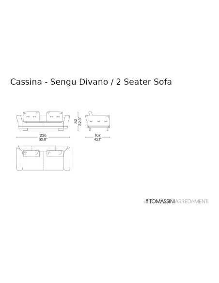 Sengu Sofa Cassina - 7