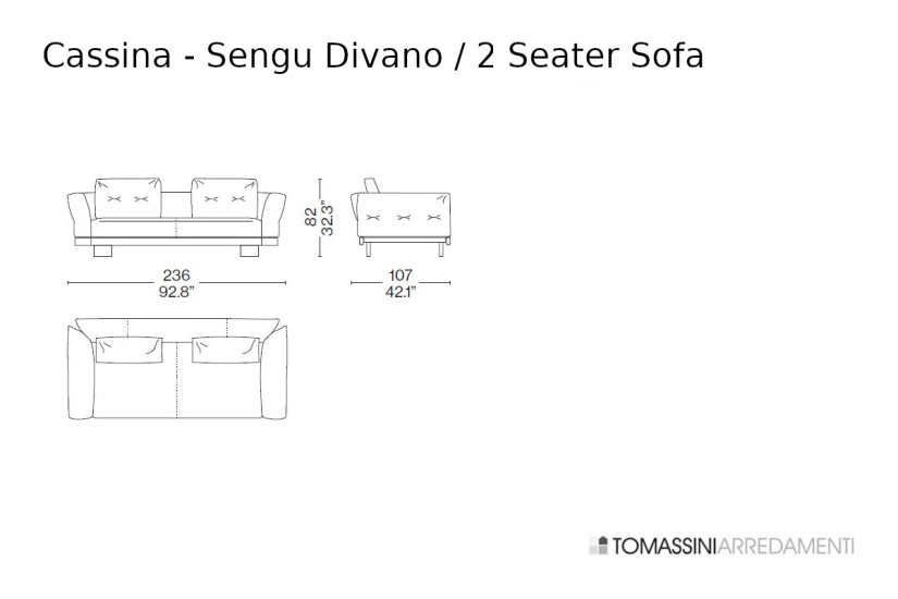 Sengu Sofa Cassina - 7