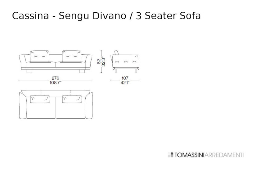 Sengu Sofa Cassina - 8
