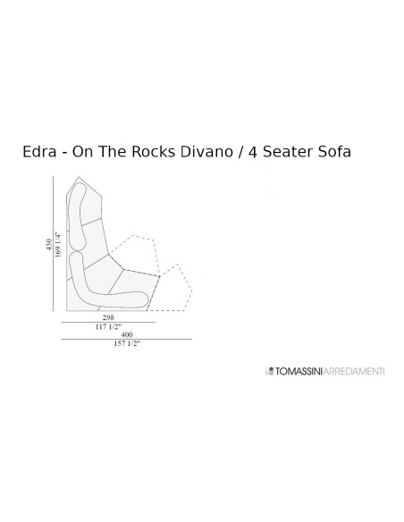 Divano On The Rocks Edra - 9