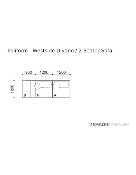 Canapé Westside Poliform - 7