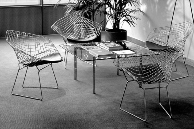 Chaise Diamond par Harry Bertoia Alivar | Achats en Ligne