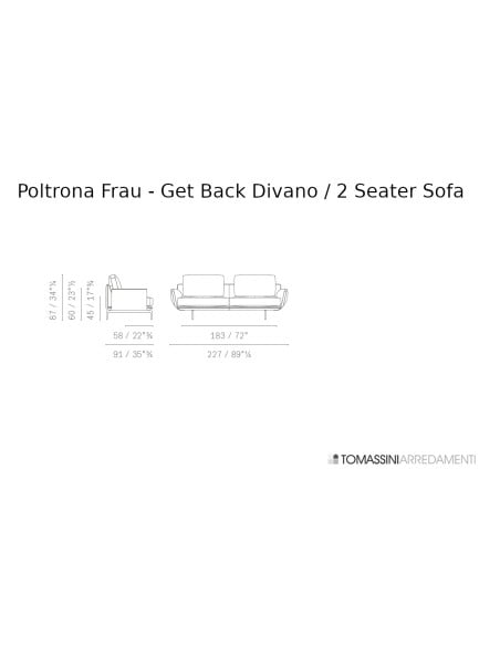 Divano Get Back Poltrona Frau - 7