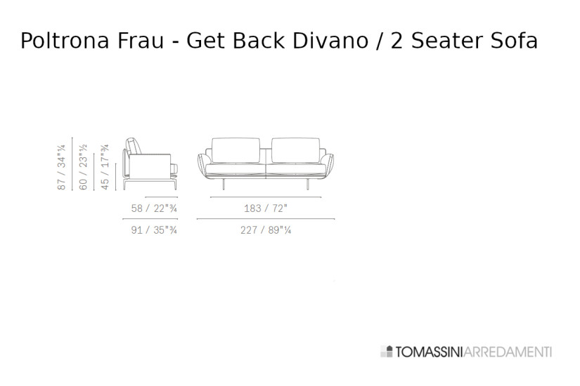 Divano Get Back Poltrona Frau - 7