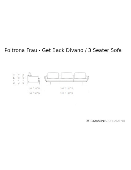 Divano Get Back Poltrona Frau - 8