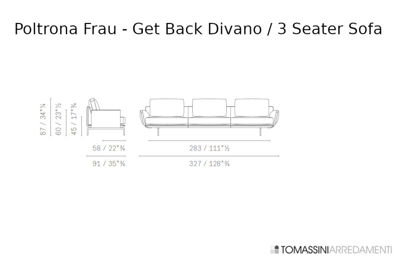 Divano Get Back Poltrona Frau - 8