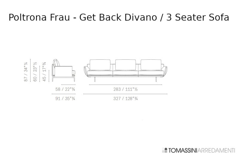 Get Back Sofa Poltrona Frau - 8