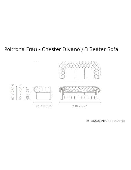 Chester Sofa Poltrona Frau - 7