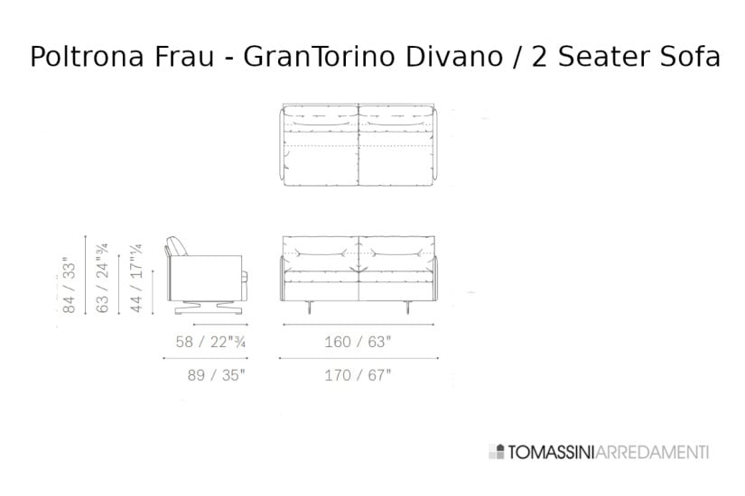 GranTorino Sofa Poltrona Frau - 6