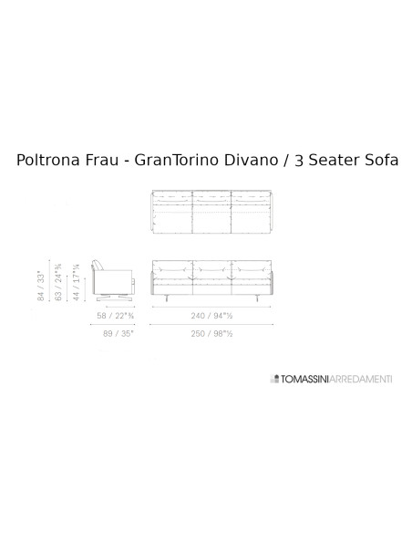 GranTorino Sofa Poltrona Frau - 7