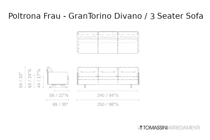 Canapé GranTorino Poltrona Frau - 7