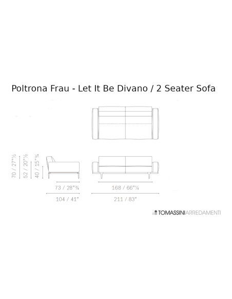 Divano Let It Be Poltrona Frau - 6