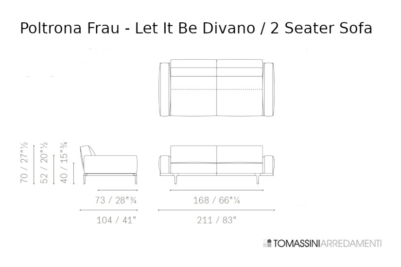 Divano Let It Be Poltrona Frau - 6