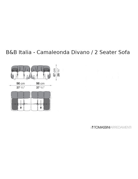 Divano Camaleonda B&B Italia - 6