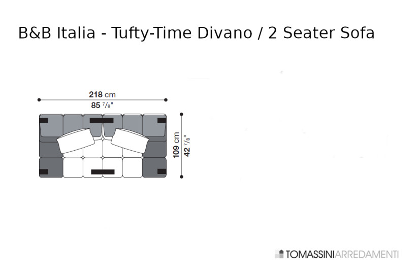 Divano Tufty-Time B&B Italia - 6