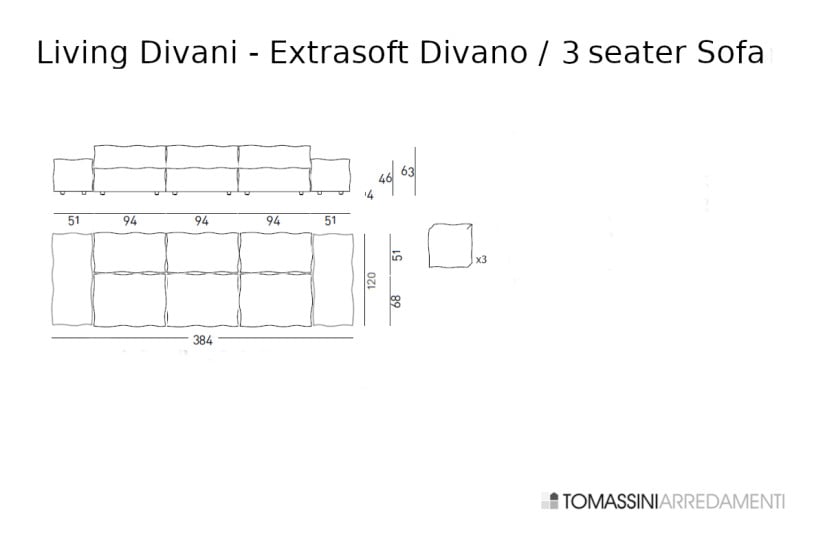 Divano Extrasoft Living Divani - 7