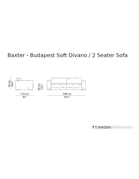 Budapest Soft Sofa Baxter - 6