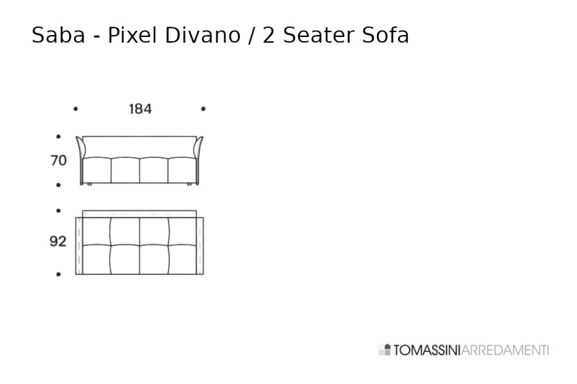 Divano Pixel Saba - 8