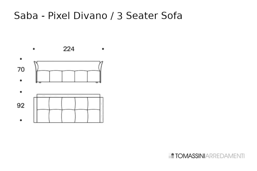 Pixel Sofa Saba - 9