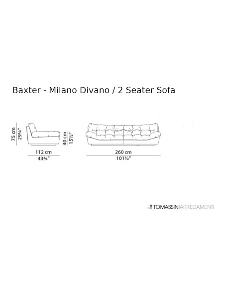 Divano Milano Baxter - 5