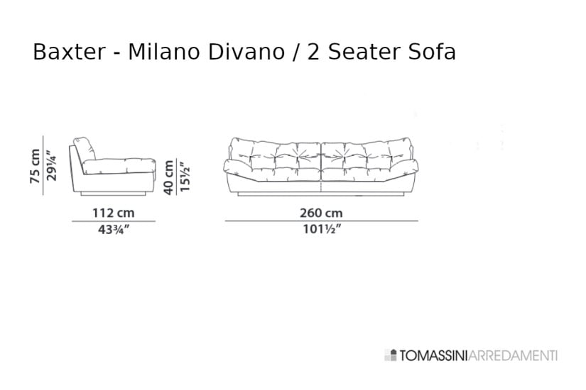 Divano Milano Baxter - 5