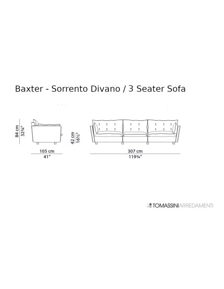 Sorrento Sofa Baxter - 4