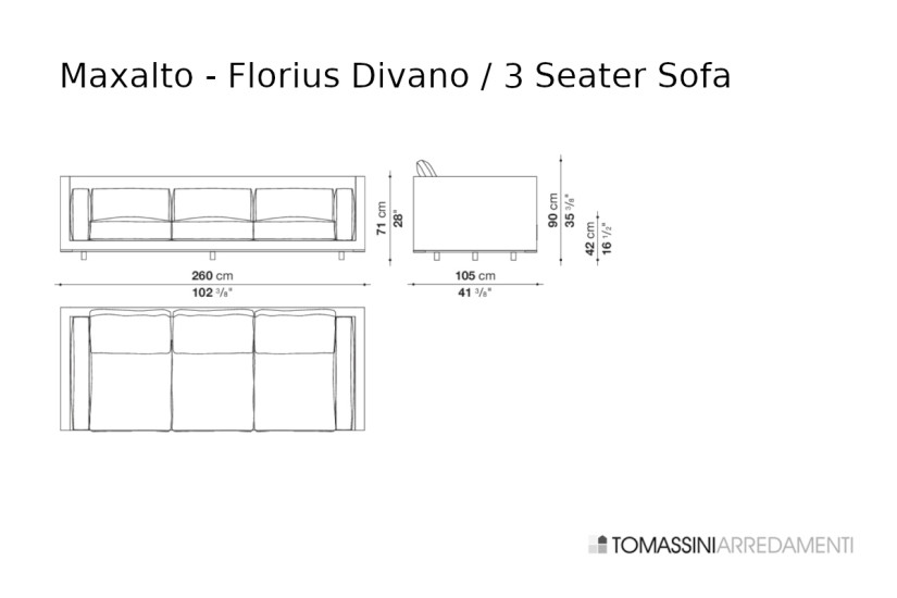 Canapé Florius Maxalto - 8