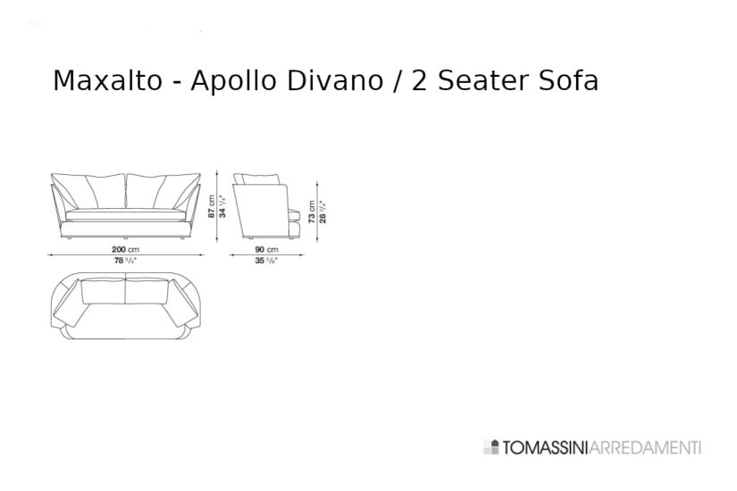 Apollo Sofa Maxalto - 5