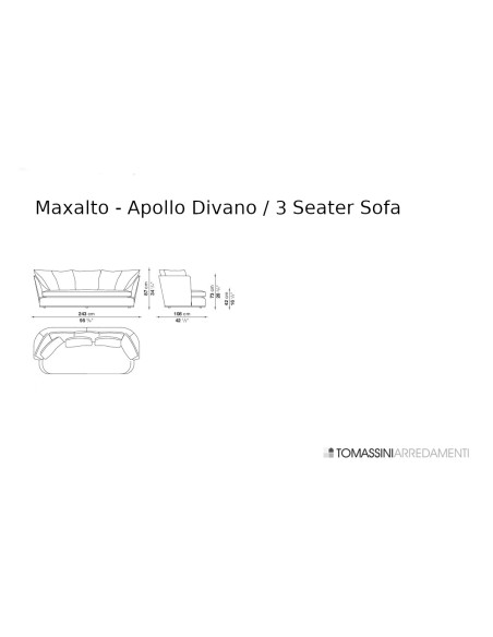Canapé Apollo Maxalto - 6