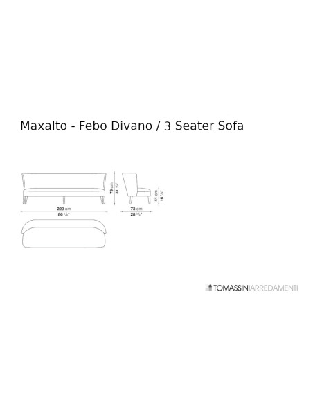 Canapé Febo Maxalto - 6