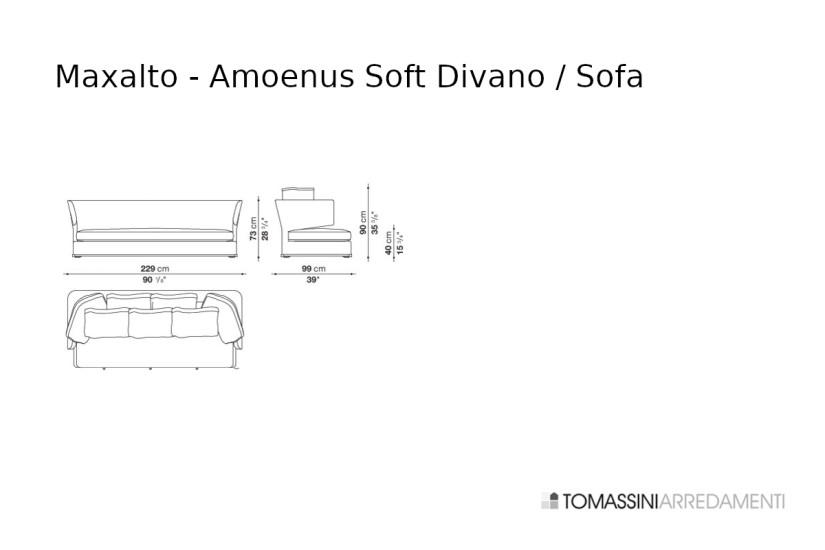 Divano Amoenus Soft Maxalto - 3