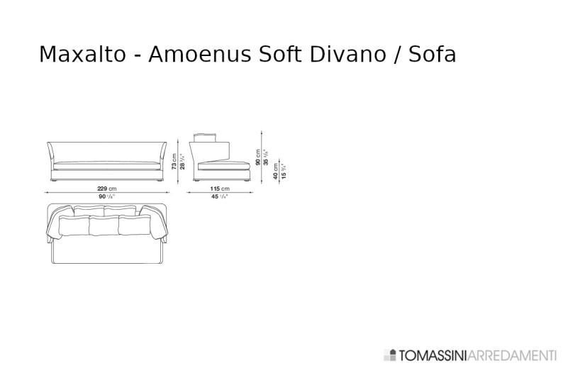 Amoenus Soft Sofa Maxalto - 4