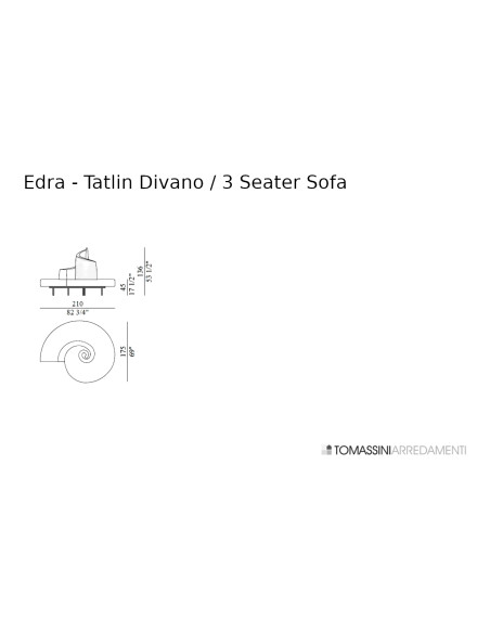 Canapé Tatlin Edra - 6