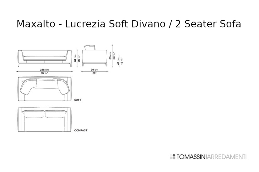 Lucrezia Soft Sofa Maxalto - 5