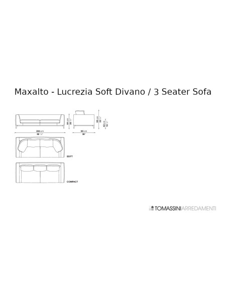 Divano Lucrezia Soft Maxalto - 6
