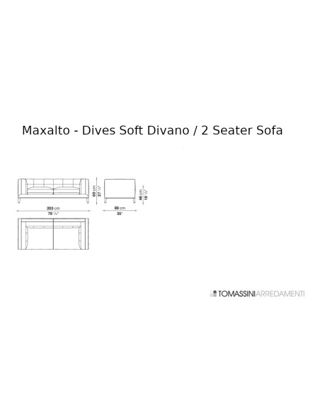 Canapé Dives Soft Maxalto - 4